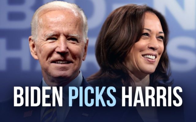 Joe Biden Picks Senator Kamala Harris As Running Mate