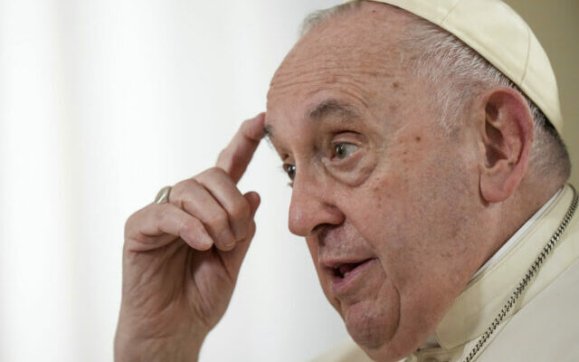 AP REPORT: Pope Says Homosexuality Not A Crime